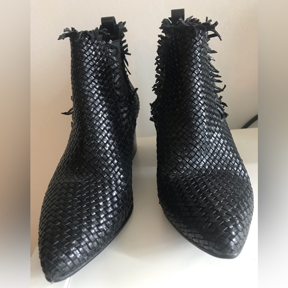 Pons Quintana womens ankle booties with fringe